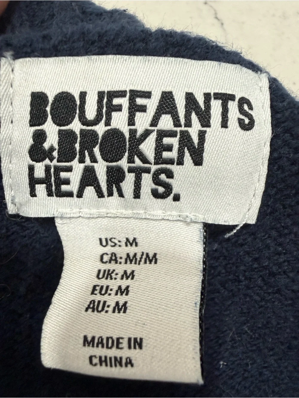 Bouffants And Broken Hearts classic navy